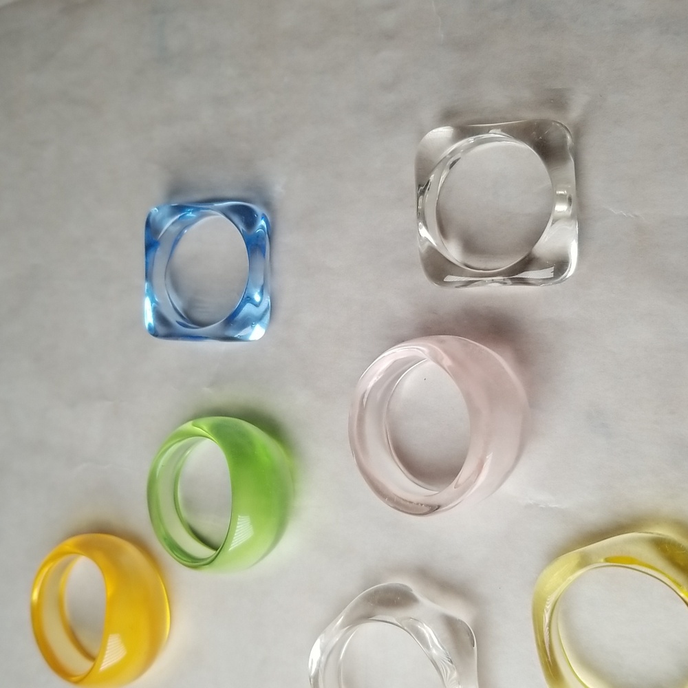 Acrylic Ring Set - Picture 5 of 7